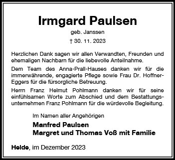 Irmgard Paulsen