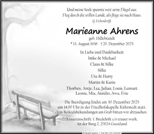 Marieanne Ahrens