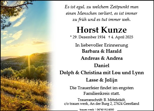 Horst Kunze