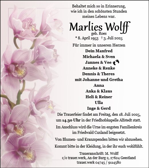 Marlies Wolff