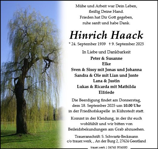 Hinrich Haack