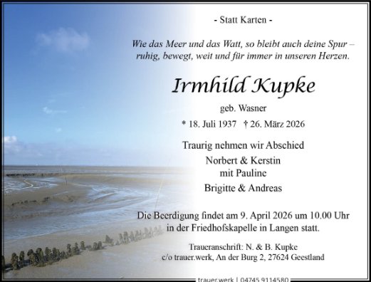 Irmhild Kupke
