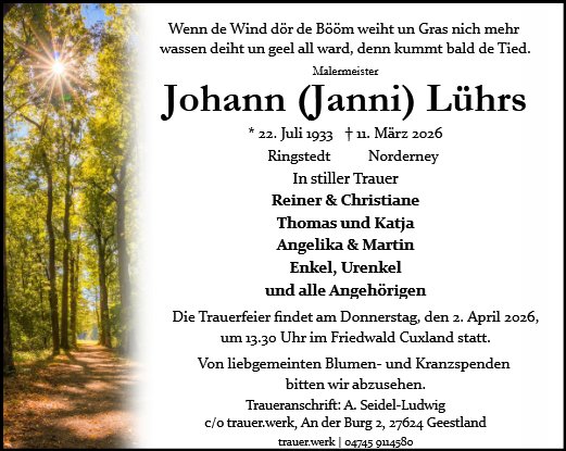 Johann Lührs