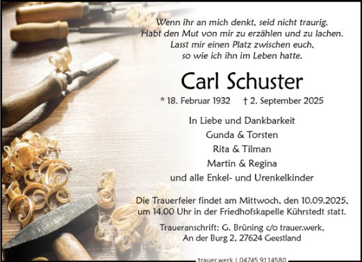 Carl Schuster