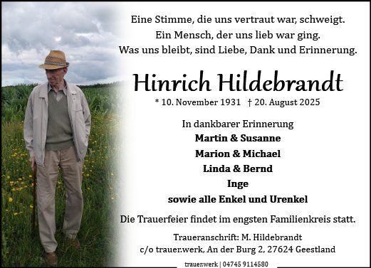 Hinrich Hildebrandt