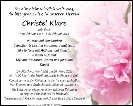 Christel Klare