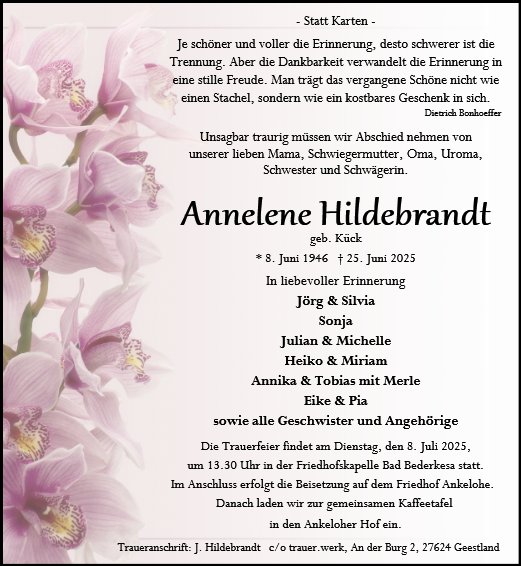 Annelene Hildebrandt