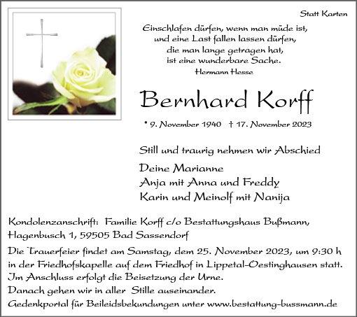 Bernhard Korff