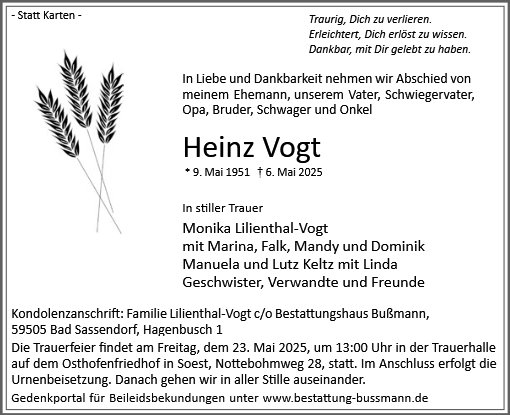Heinrich Vogt 