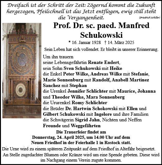 Manfred Schukowski