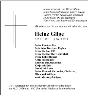 Heinz Gilge