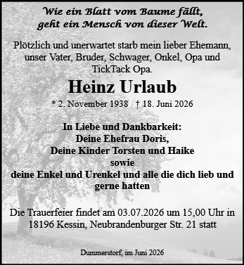 Heinz Urlaub