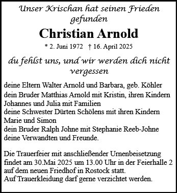 Christian Arnold