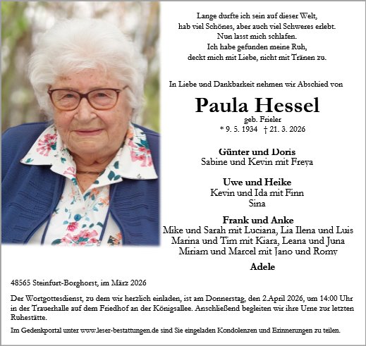 Paula Hessel