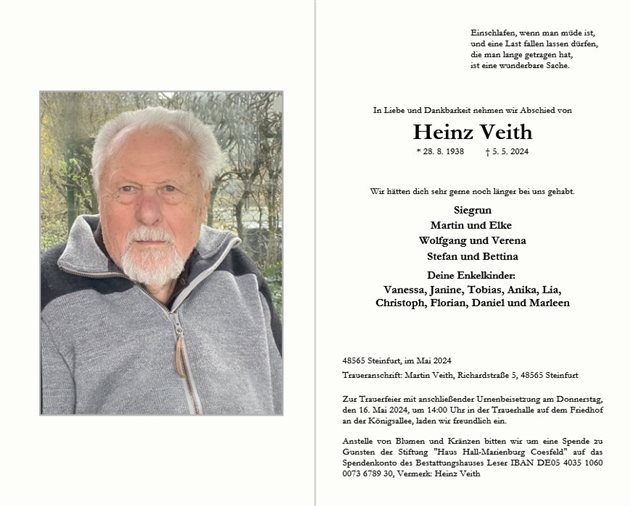 Heinz Veith