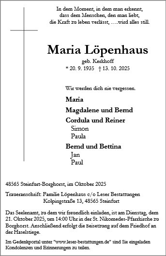 Maria Löpenhaus