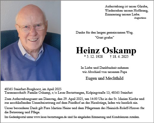 Heinz Oskamp