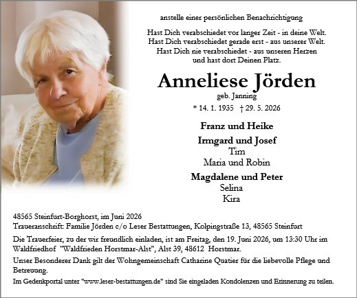 Anneliese Jörden