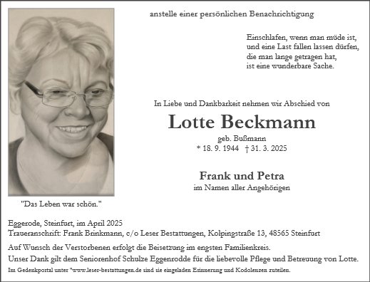 Lieselotte Beckmann