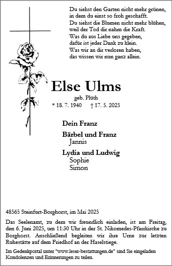 Else Ulms