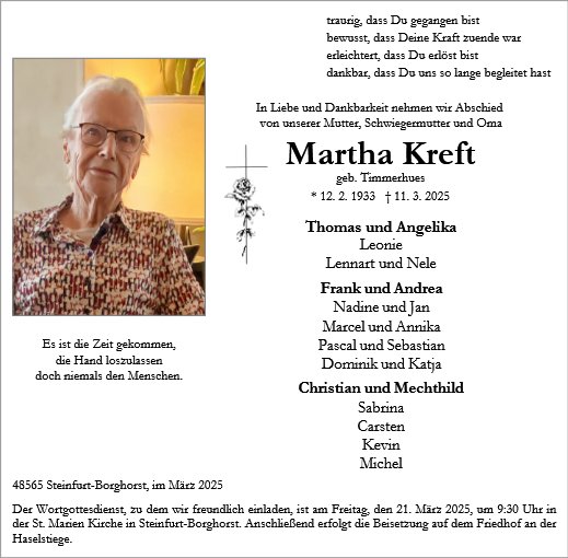 Martha Kreft