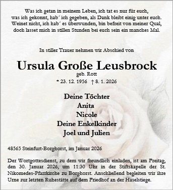 Ursula Große Leusbrock