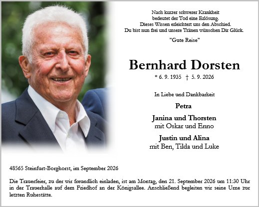 Bernhard Dorsten