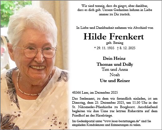 Hilde Frenkert 
