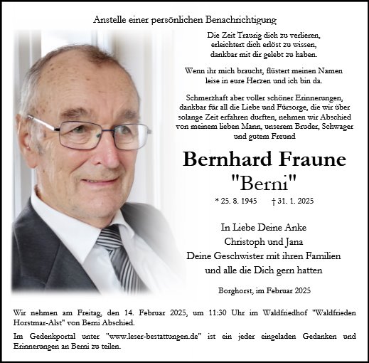 Berni Fraune