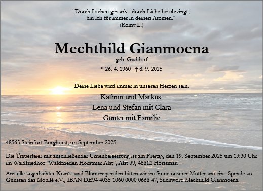 Mechthild Gianmoena