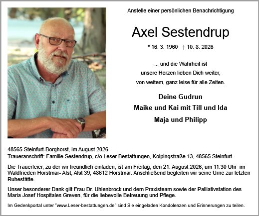 Axel Sestendrup