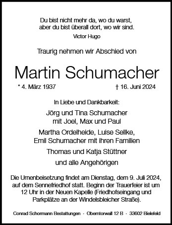 Martin Schumacher