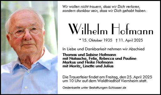 Wilhelm Hofmann