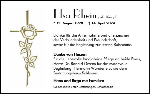 Elsa Rhein