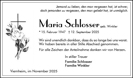 Maria Schlosser