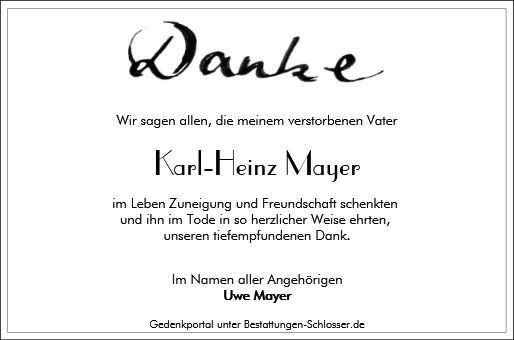 Karl Mayer