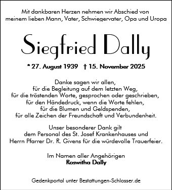 Siegfried Dally