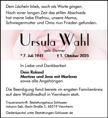 Ursula Wahl