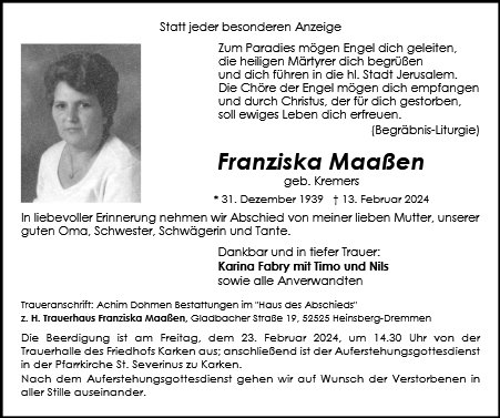 Franziska Maaßen