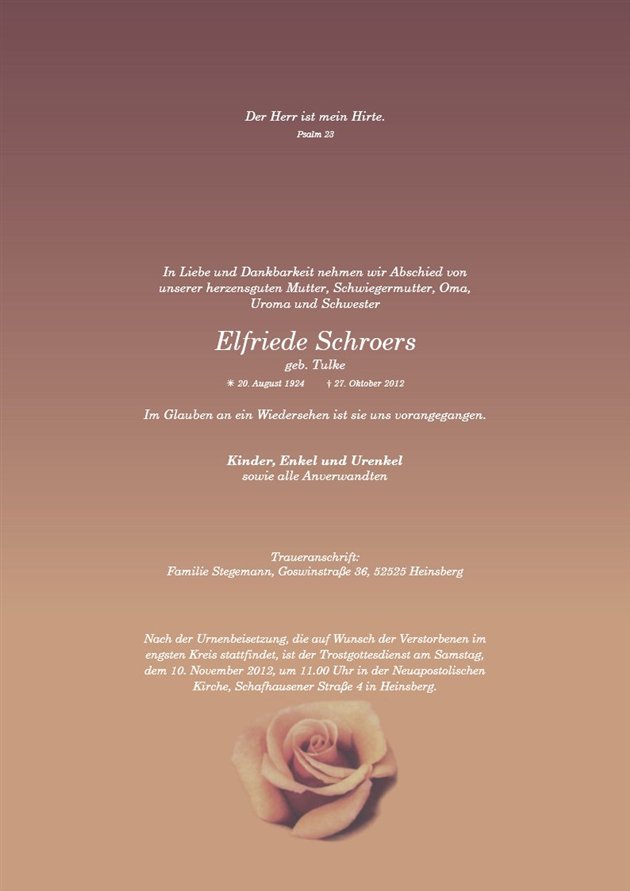 Elfriede Schroers