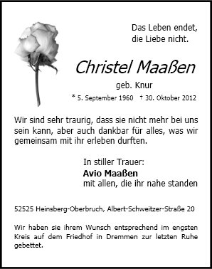 Christel Maaßen