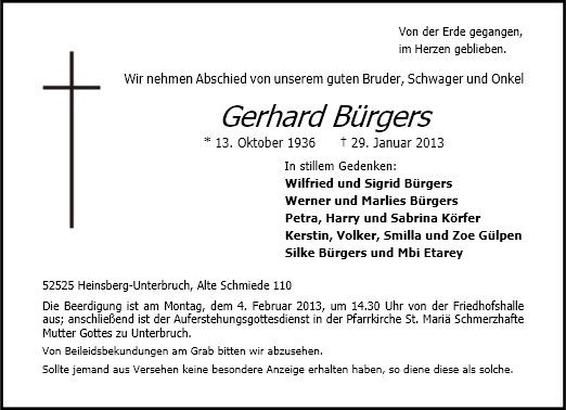 Gerhard Bürgers
