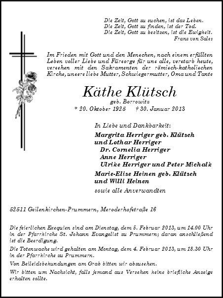 Käthe Klütsch