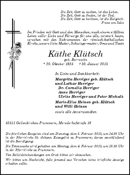 Käthe Klütsch