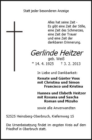 Gerlinde Heitzer