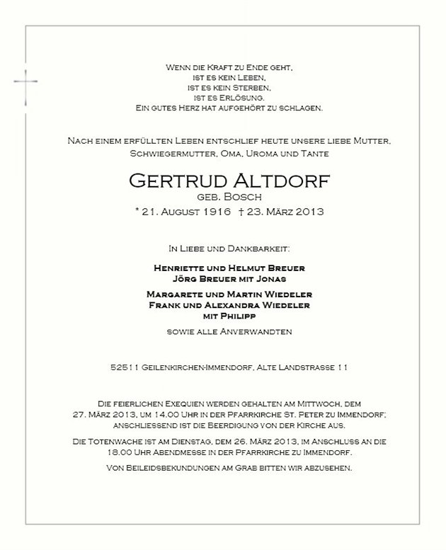 Gertrud Altdorf
