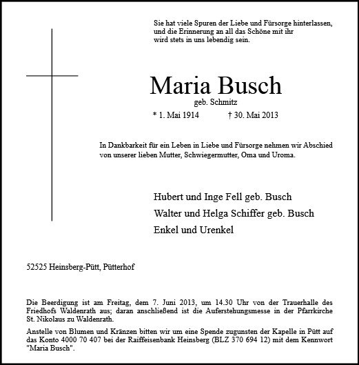 Maria Busch