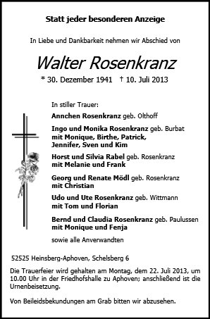 Walter Rosenkranz