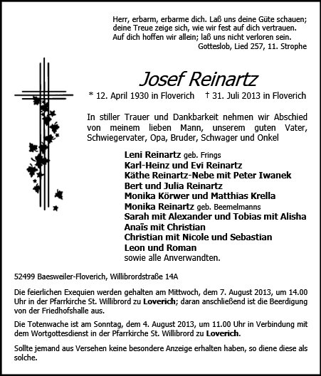Josef Reinartz
