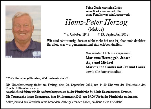 Heinz-Peter Herzog